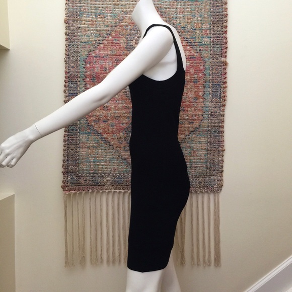 TRR Rag & Bone Black Fitted Square Back Dress XS - Picture 6 of 9